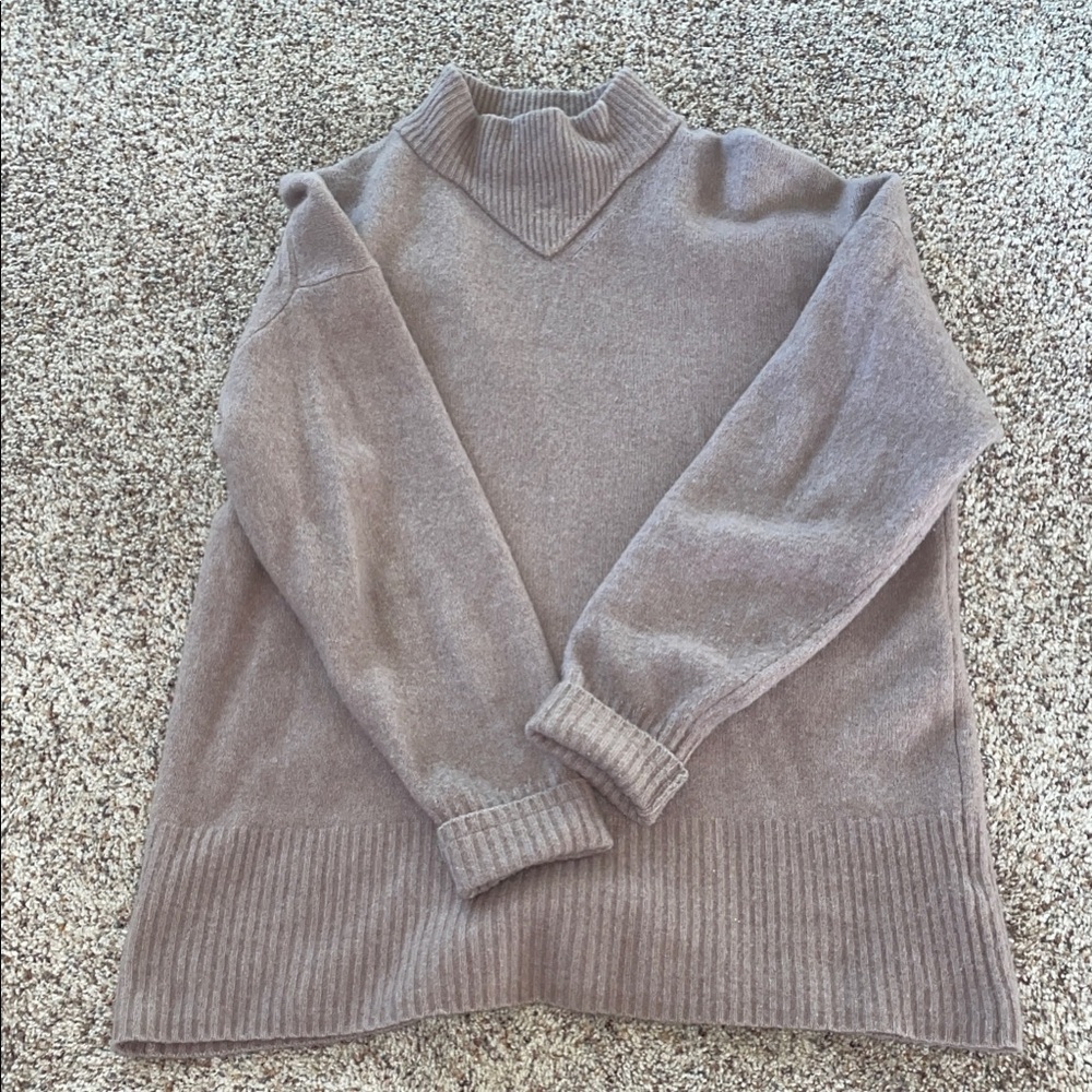 Everlane women's Sweater in Taupe